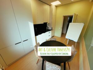 Guest kitchen with free tea